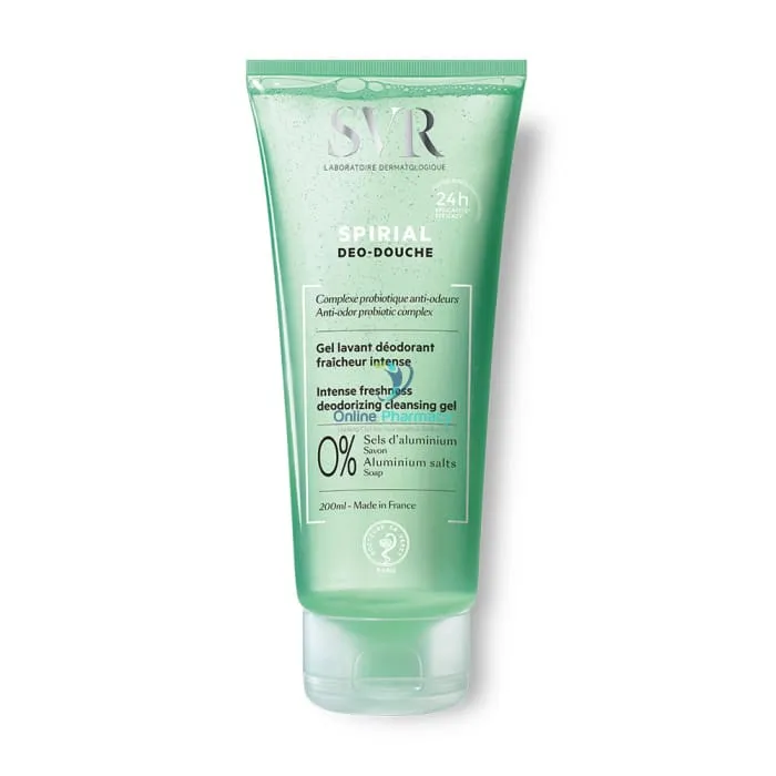 SVR Spirial Deo-Douche Deodorizing Cleansing Gel 55ml/200ml