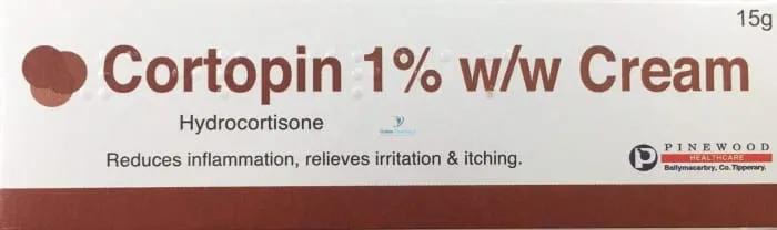 Cortopin Hydrocortisone 1% Cream - 15g