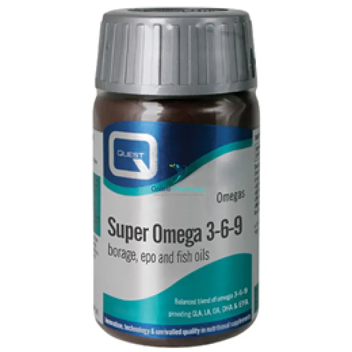 Quest Super Omega 3-6-9 Capsules - 30/90 Pack