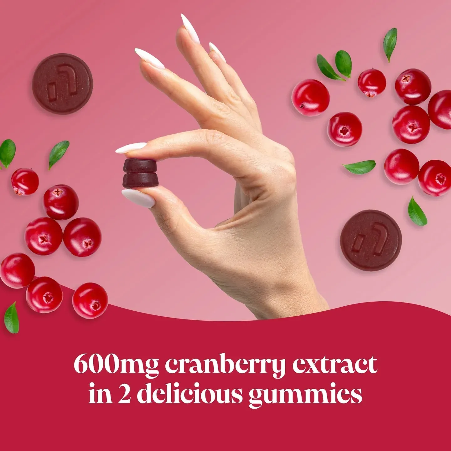 Novomins Cranberry & D Mannose Gummies - 60 Pack - Image 2