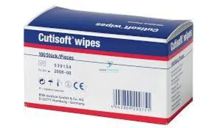 Cutisoft Alcohol Preparation Pads 6cm x 3cm - 100 Pack