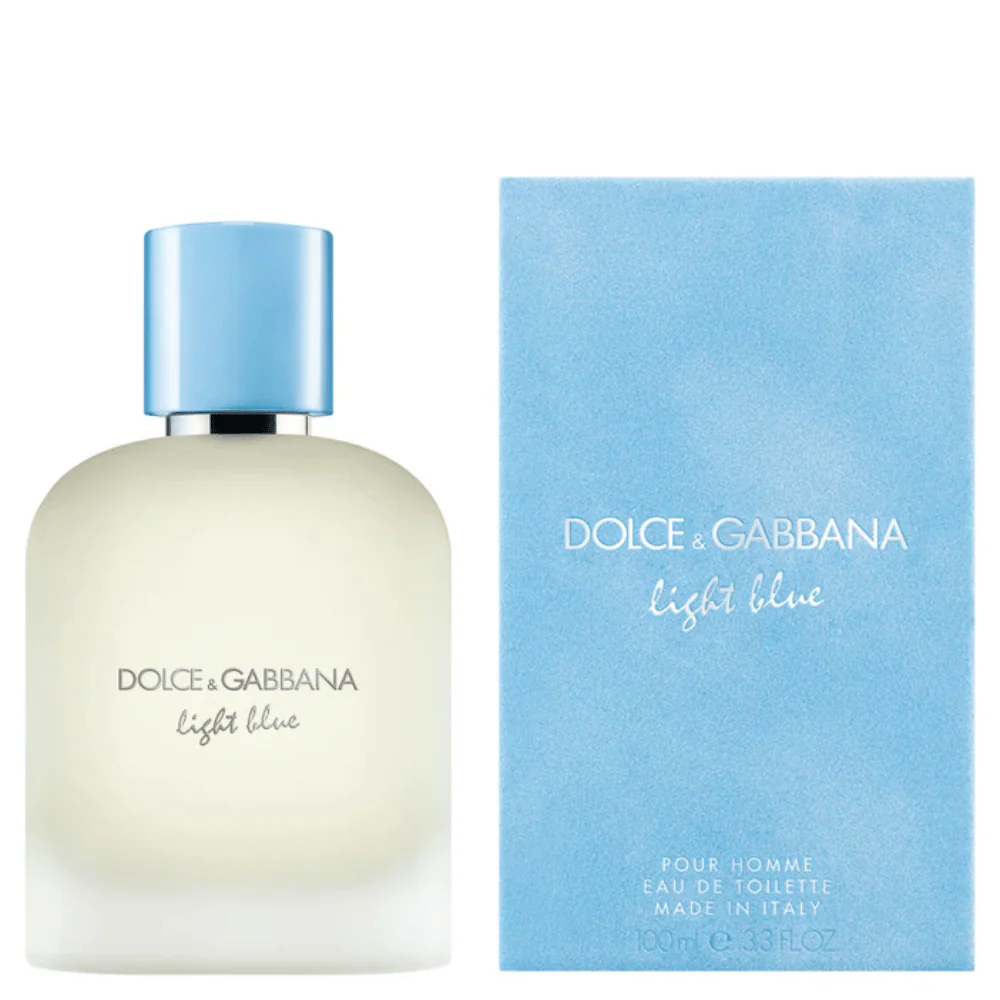 D&G Light Blue Mens 100ml Edt Spr - Image 2