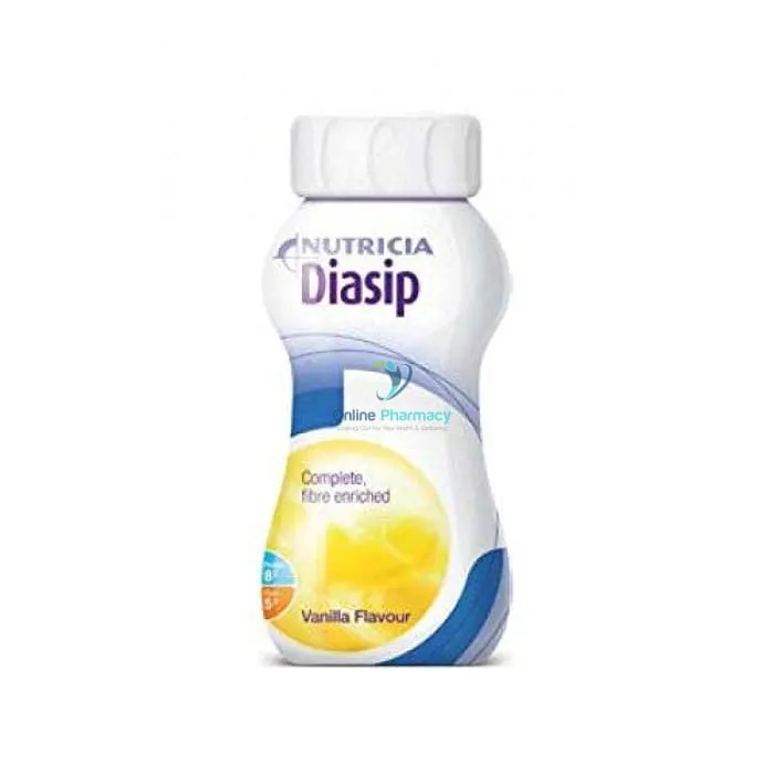 Diasip Feed Vanilla - 200ml / Box of 24 x 200ml