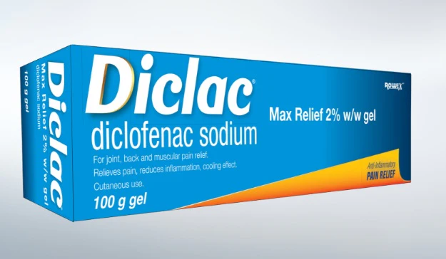 Diclac Relief Diclofenac 2% Pain Relief Gel - 50g/100g - Image 2