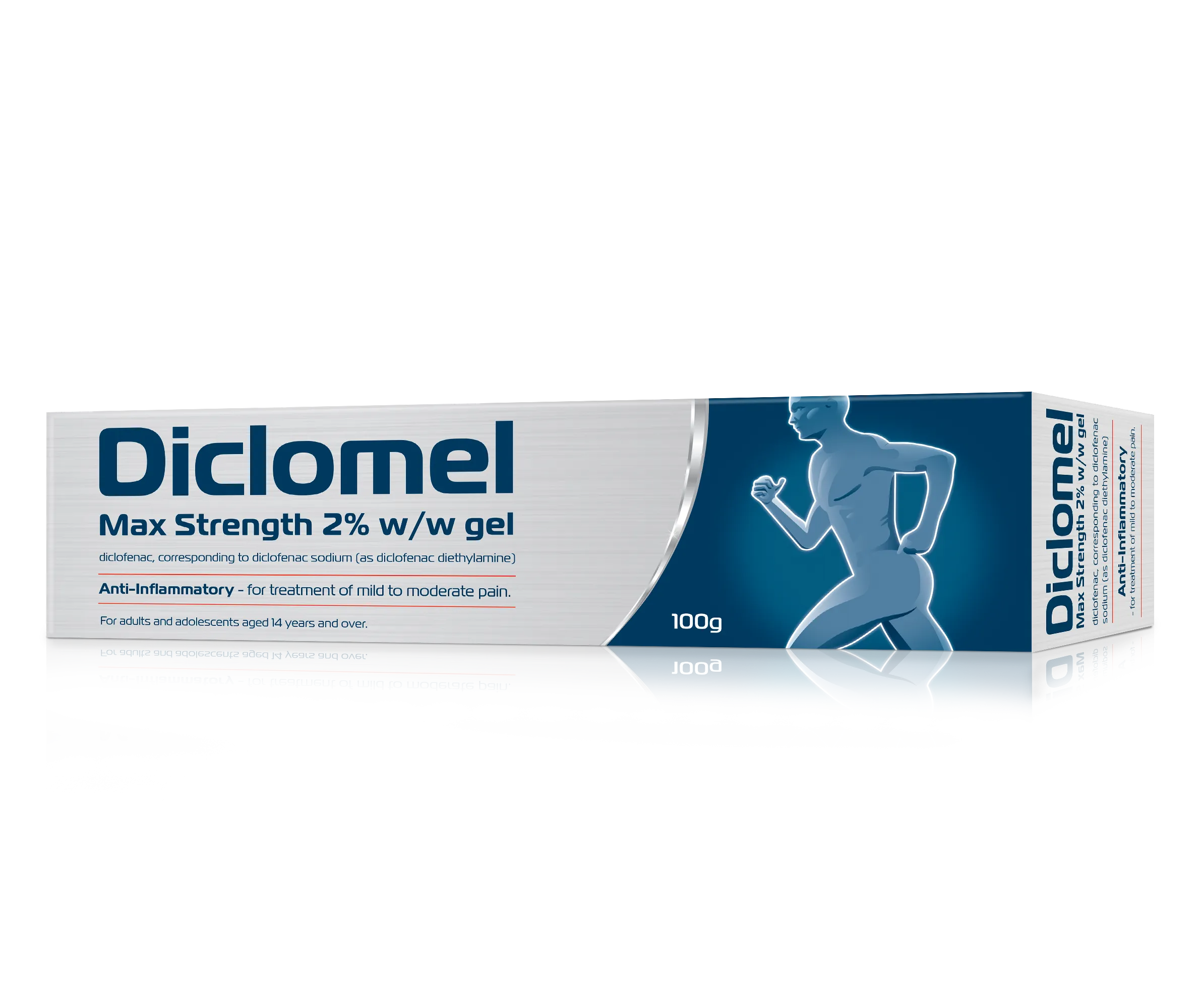Diclomel Max Strength 2% Diclofenac Gel - 50g/100g - Image 2