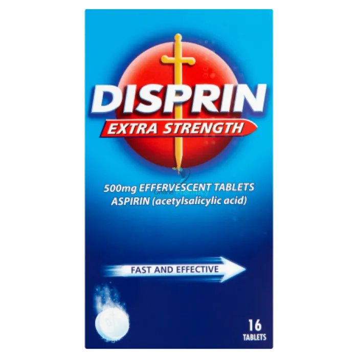 Disprin Extra Strength Effervescent Aspirin - 16 Pack