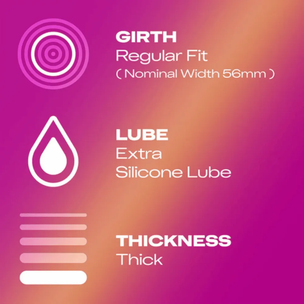 Durex Pleasure Me Condoms - 3/6/12 Pack - Image 3