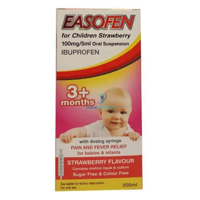 Easofen Oral Suspension 3mts+ - 100ml/200ml
