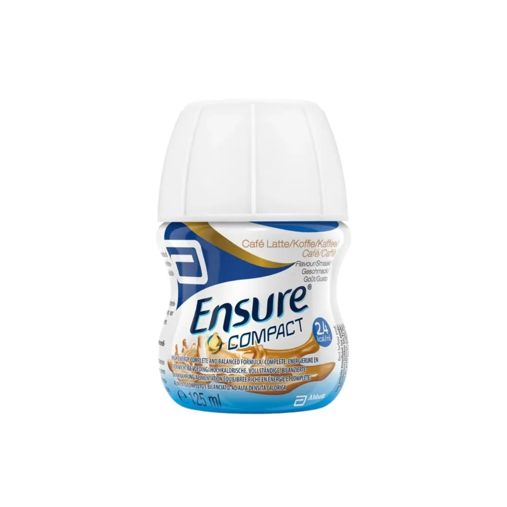 Ensure Compact Cafe Late Nutritional Drinks - 24 x 125ml Case / 4 x 125ml