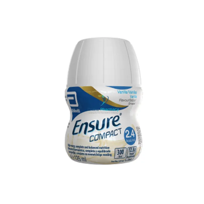 Ensure Compact Vanilla Nutritional Drinks - 24 x 125ml Case / 4 x 125ml