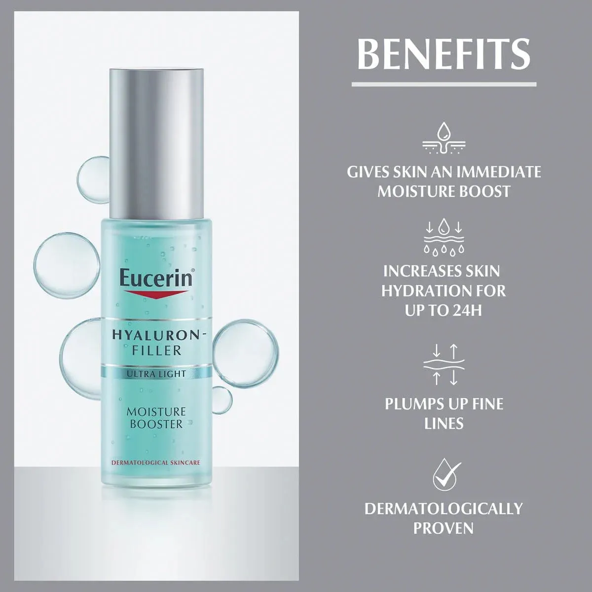 Eucerin Hyaluron-Filler Moisture Booster Serum - 30ml - Image 4