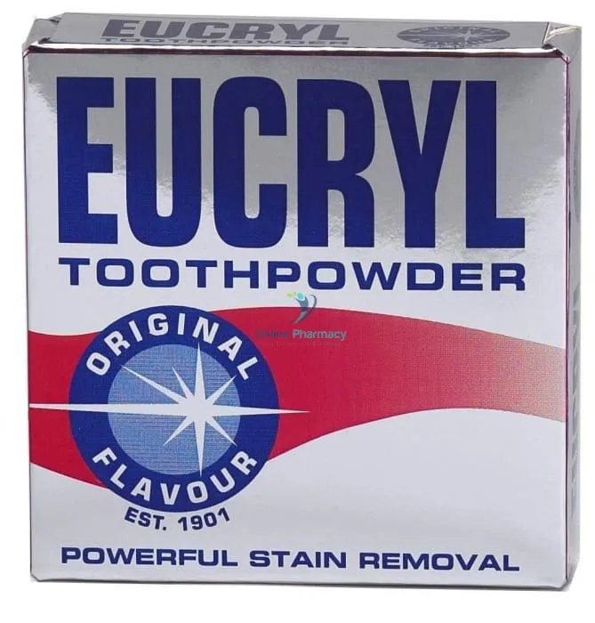 Eucryl Smokers ToothPowder Original - 50g