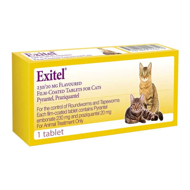 Exitel Plus Cat Worming Tablets