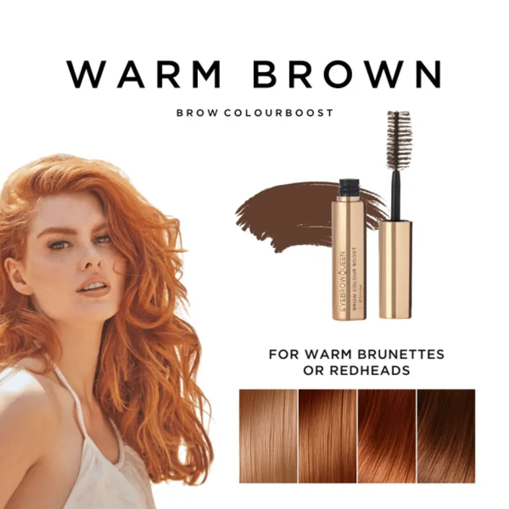 Eyebrowqueen Brow Colour Boost Warm Brown 3 - Image 3