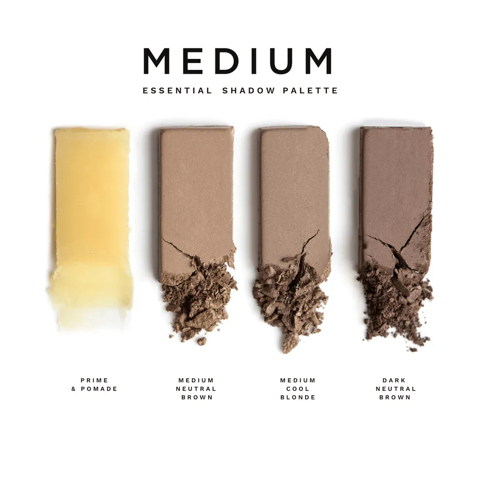 Eyebrowqueen Brow Palette Medium Brown 4 - Image 4