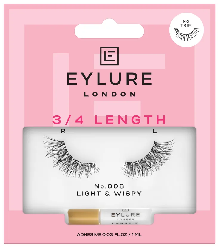 Eylure 3/4 Length No. 008 Lashes - 5 Wears