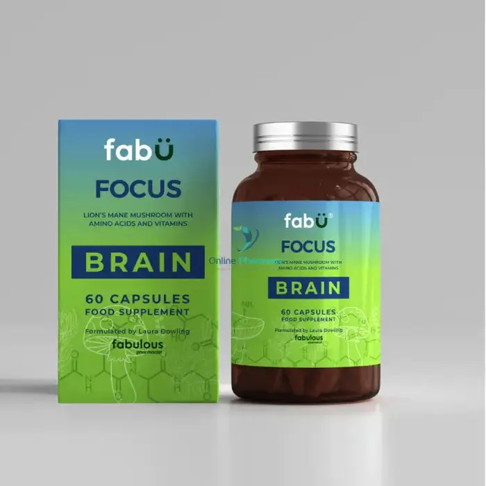 Fabu Focus Brain - 60 Capsules - Image 6
