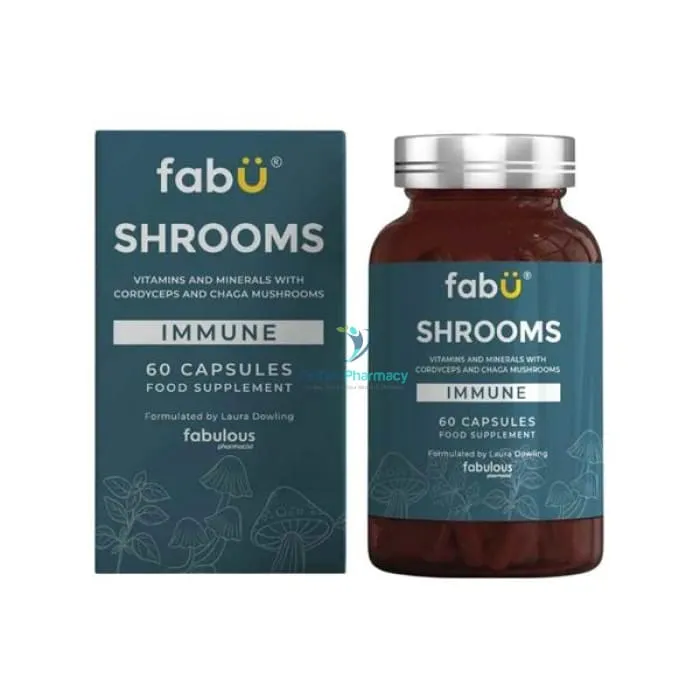 Fabu Shrooms Immune - 3 Month Bundle (3 x 60 Capsules)