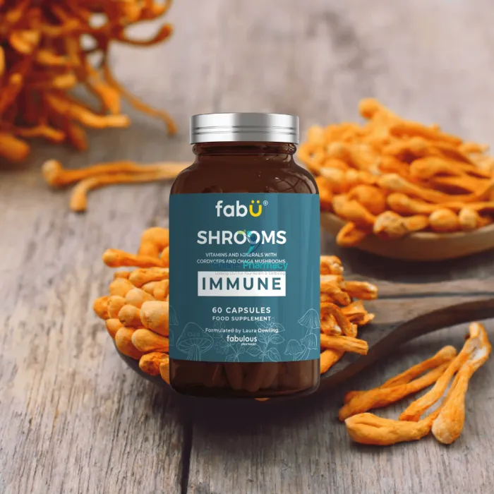 Fabu Shrooms Immune - 3 Month Bundle (3 x 60 Capsules) - Image 2