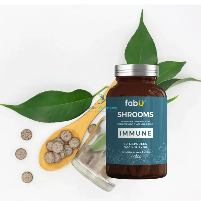 Fabu Shrooms Immune - 3 Month Bundle (3 x 60 Capsules) - Image 7