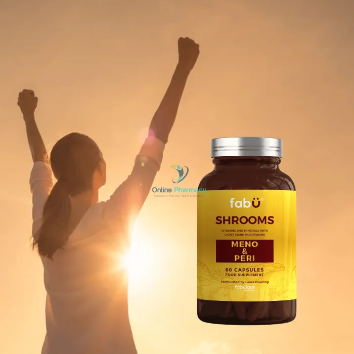 Fabu Shrooms Meno & Peri - 60 Capsules - Image 4