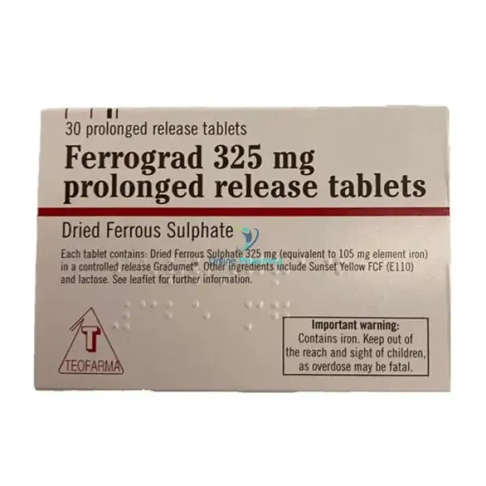 Ferrograd Iron Tablets - 30 Pack