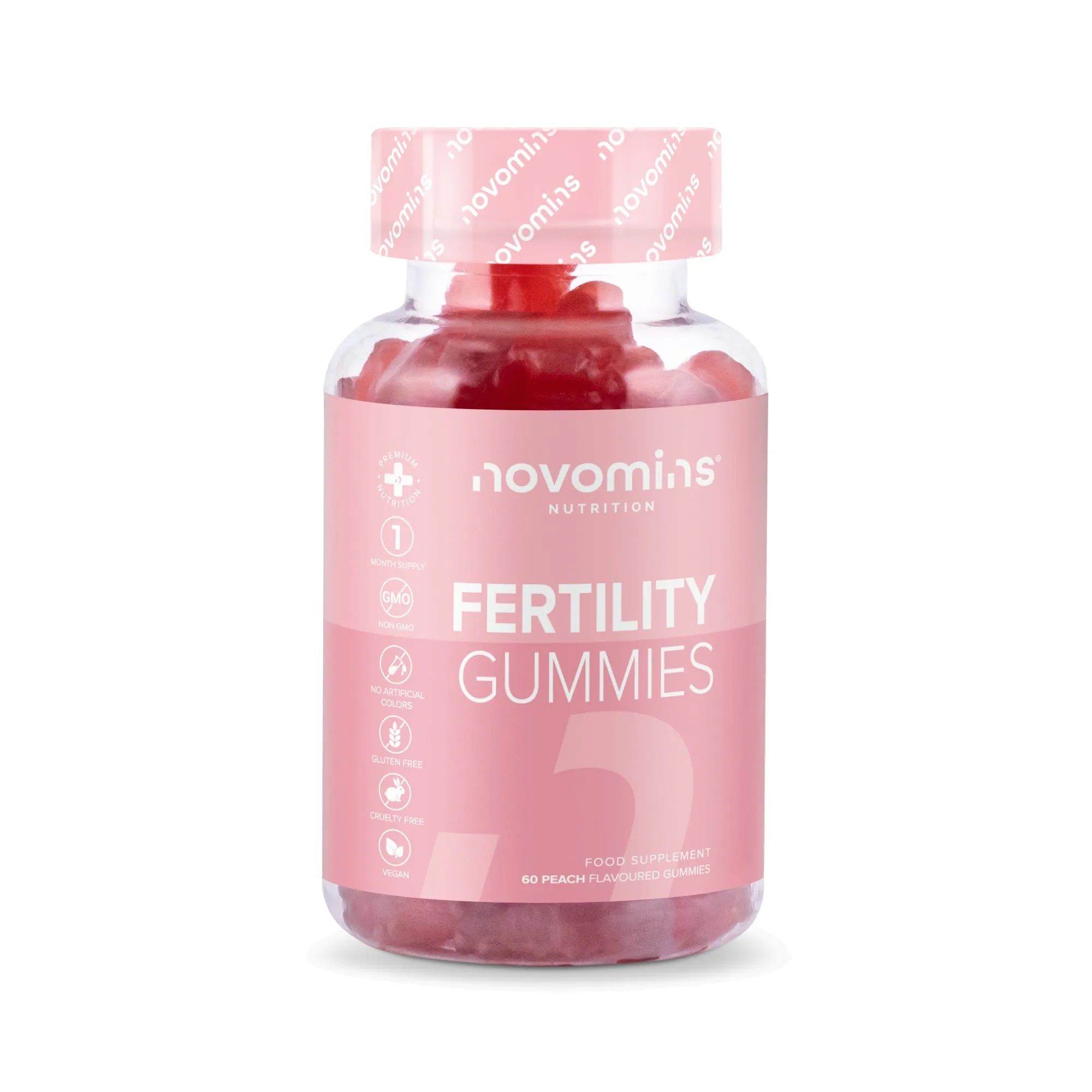 Novomins Fertility Gummies - 60 Pack