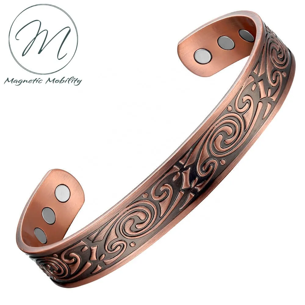 Feverfew Copper Bracelet - Image 3
