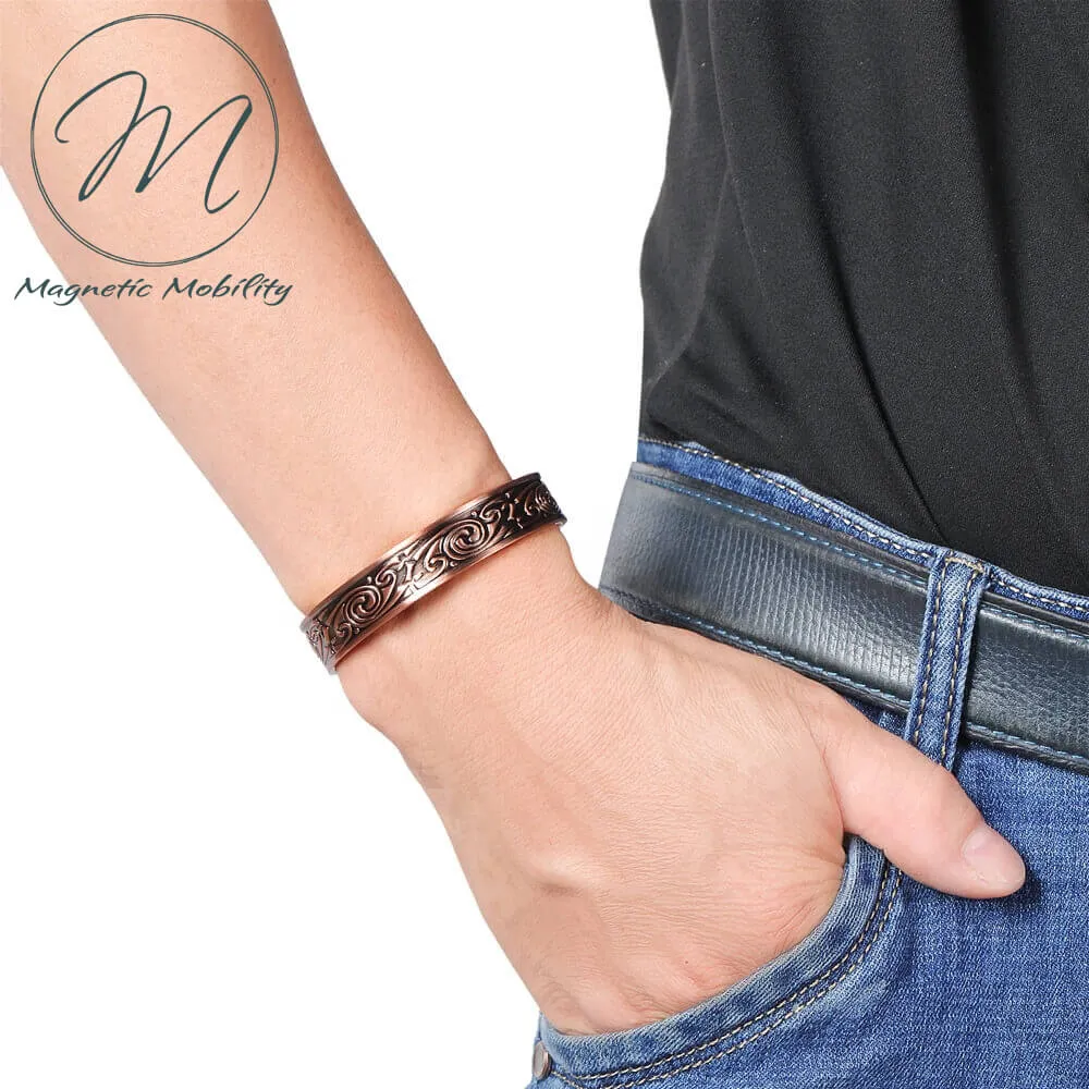 Feverfew Copper Bracelet - Image 6