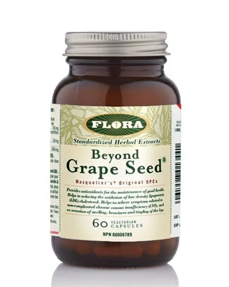 Flora Beyond Grape Seed - 60 Capsules