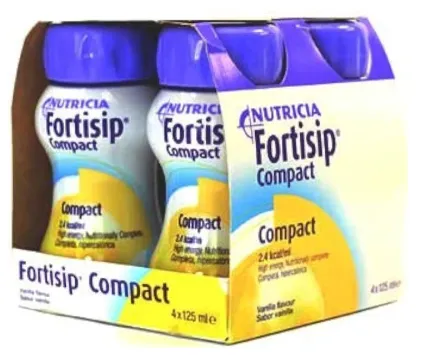Fortisip Compact Vanilla Nutritional Drinks - 24 Pack x 125ml