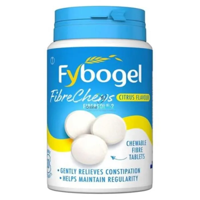 Fybogel Fibre Chews Citrus Flavour - 30/60 Tablets