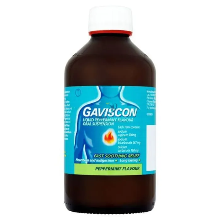 Gaviscon Liquid Peppermint Oral Suspension - 300ml/600ml