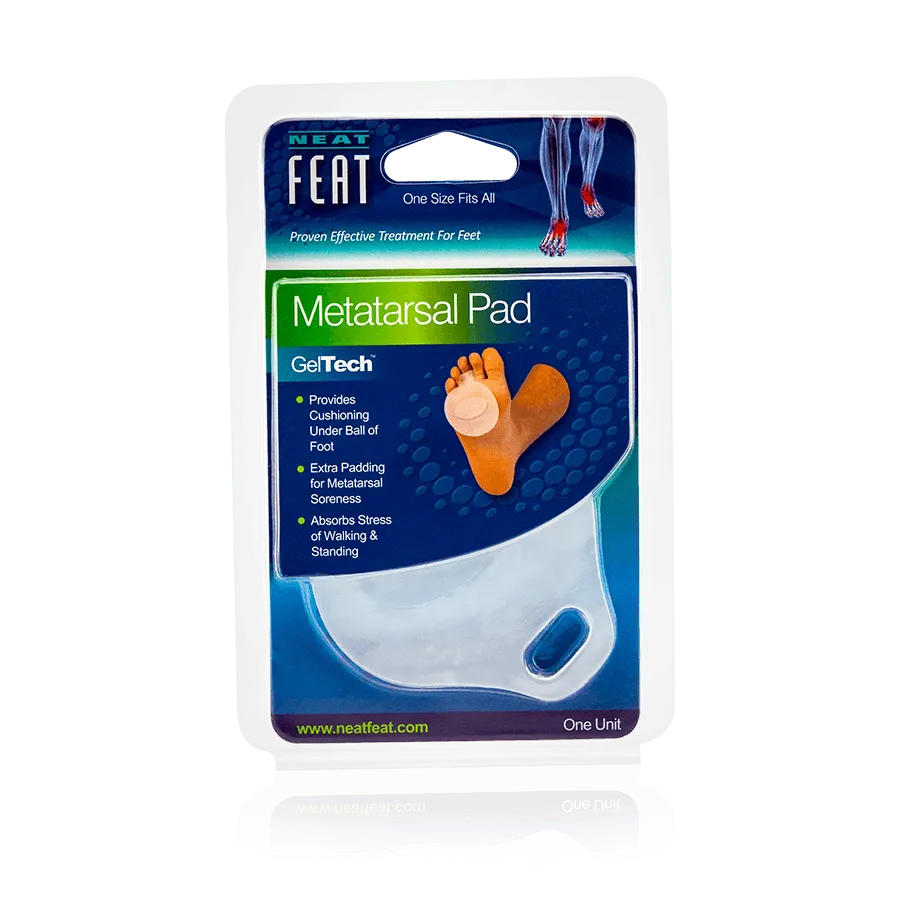 Gel Metatarsal Pad Front Foot Pain Prevention - 1 Unit