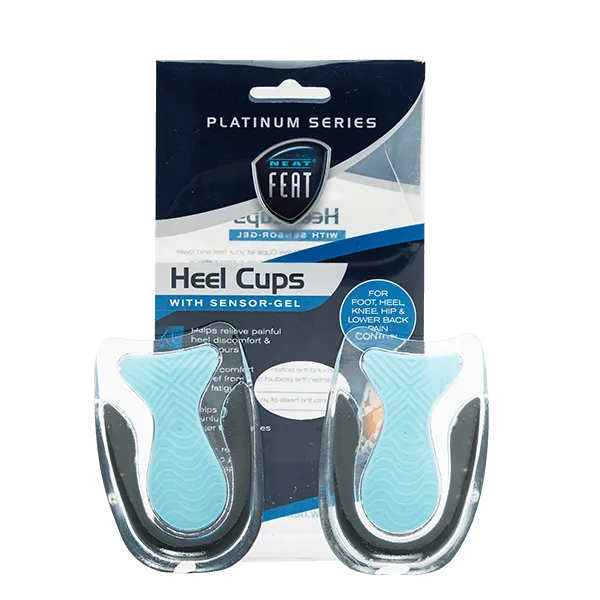 Platinum Series Heel Cups for Heel Spurs and Heel Discomfort - 1 Pair - Image 2