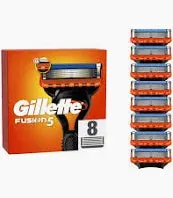 Gillette Fusion Razor Blades 8'S