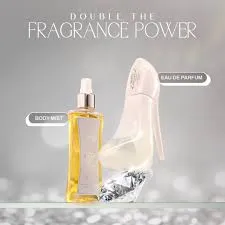 GIVERNY Shoe White Diamond 2pc Set