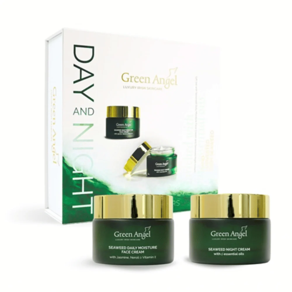 Green Angel Day & Night Gift Set 50ml Daily Face Cream, 50ml Night Cream