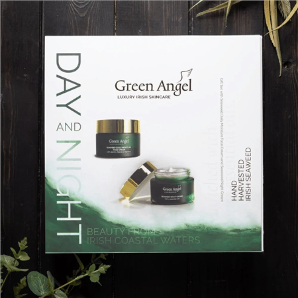 Green Angel Day & Night Gift Set 50ml Daily Face Cream, 50ml Night Cream - Image 2