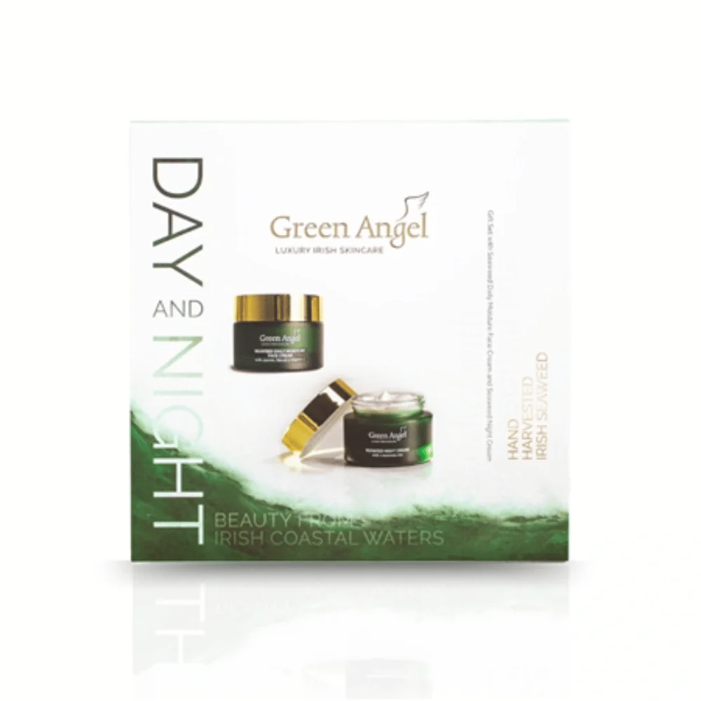 Green Angel Day & Night Gift Set 50ml Daily Face Cream, 50ml Night Cream - Image 3