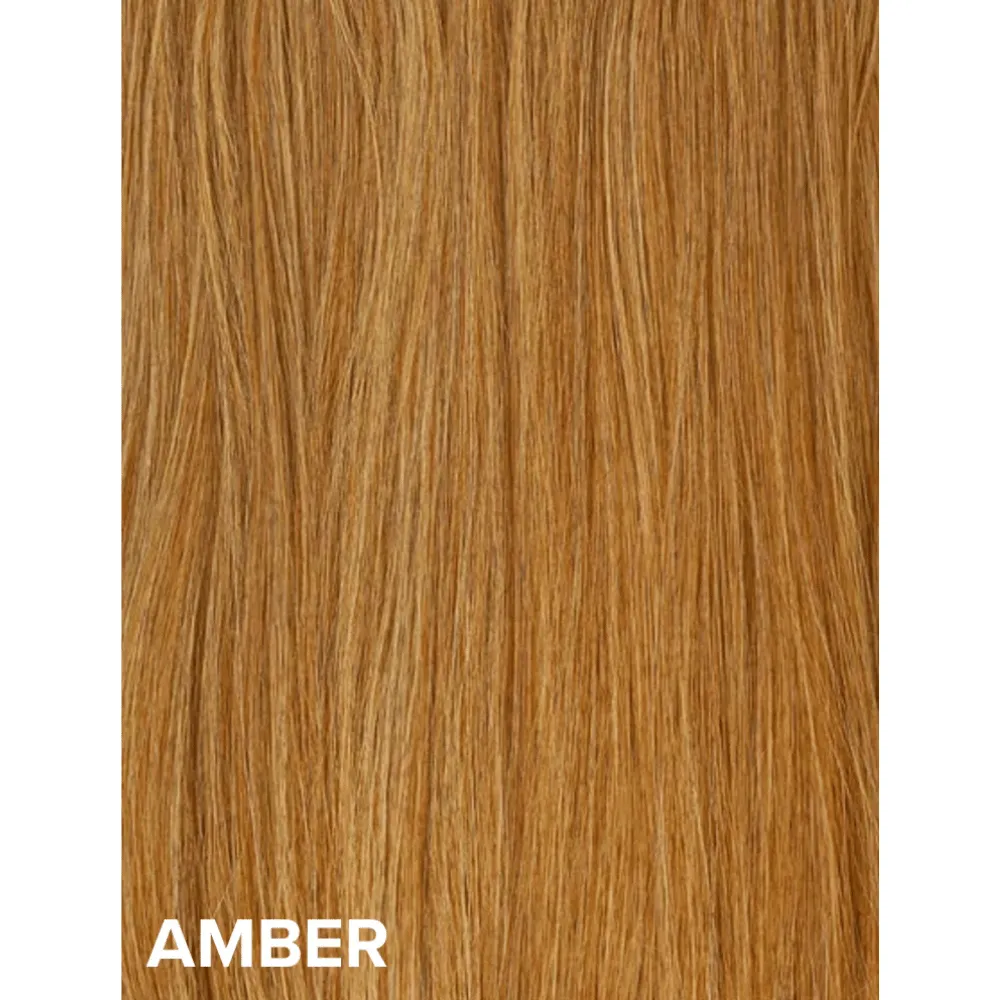Hair Choice Pony Piece Luxury Synthetic Hair Extensions Amber 16" Curly - Image 3