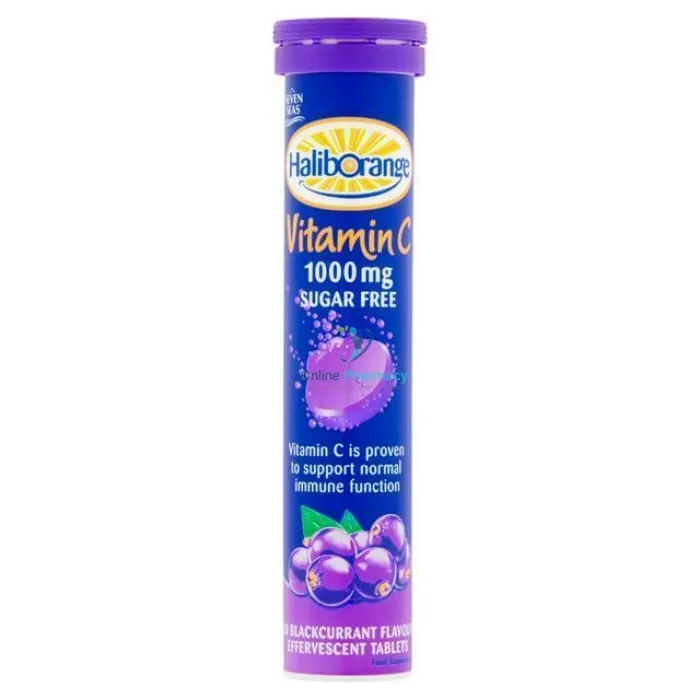 Haliborange Effervescent Vitamin C Blackcurrent - 20 Pack
