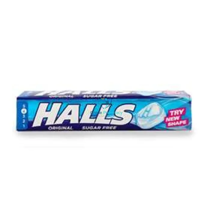 Halls Throat Lozenges Original Sugar Free - 20 Pack