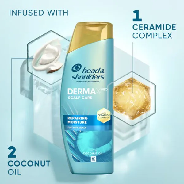 Head & Shoulders X Pro Moisture Shampoo - 300ml - Image 3