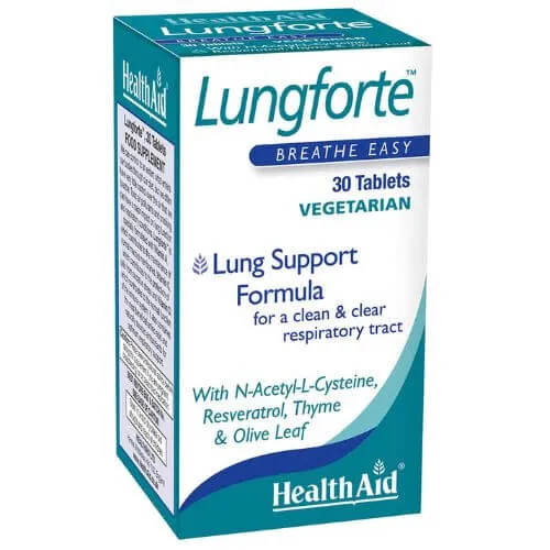 HealthAid Lungforte - 30 Capsules