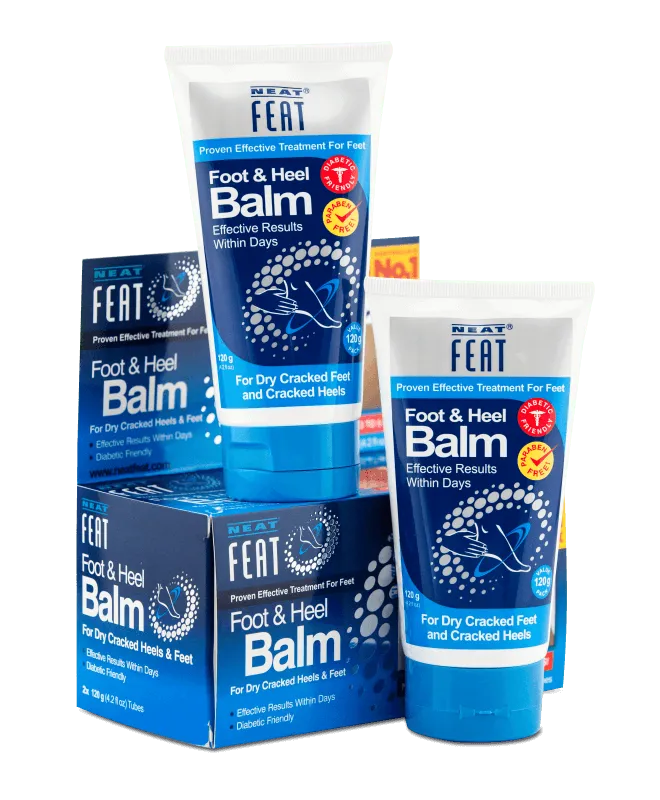 Neat Feat Heel Balm  Mega Pack for Dry, Cracked Feet - 2 x 120g - Image 2