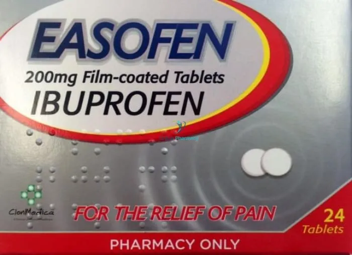 Easofen 200mg Ibuprofen Pain Relief Tablets - 12 / 24 Pack