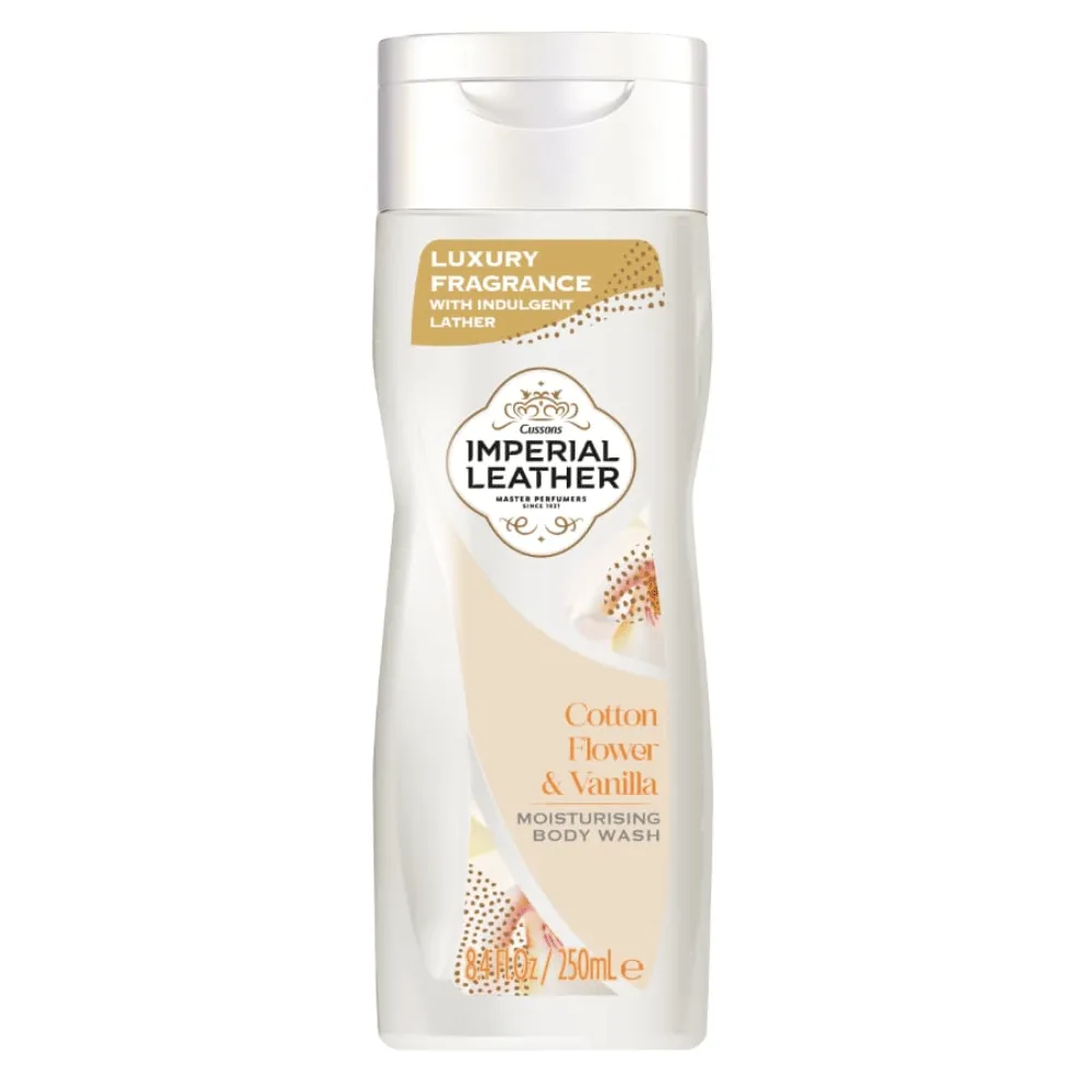 Imperial Leather Moisturising Body Wash Cotton Flower & Vanilla Orchid - 250ml