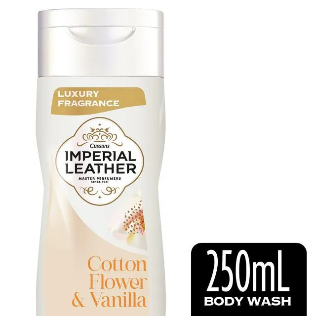 Imperial Leather Moisturising Body Wash Cotton Flower & Vanilla Orchid - 250ml - Image 2