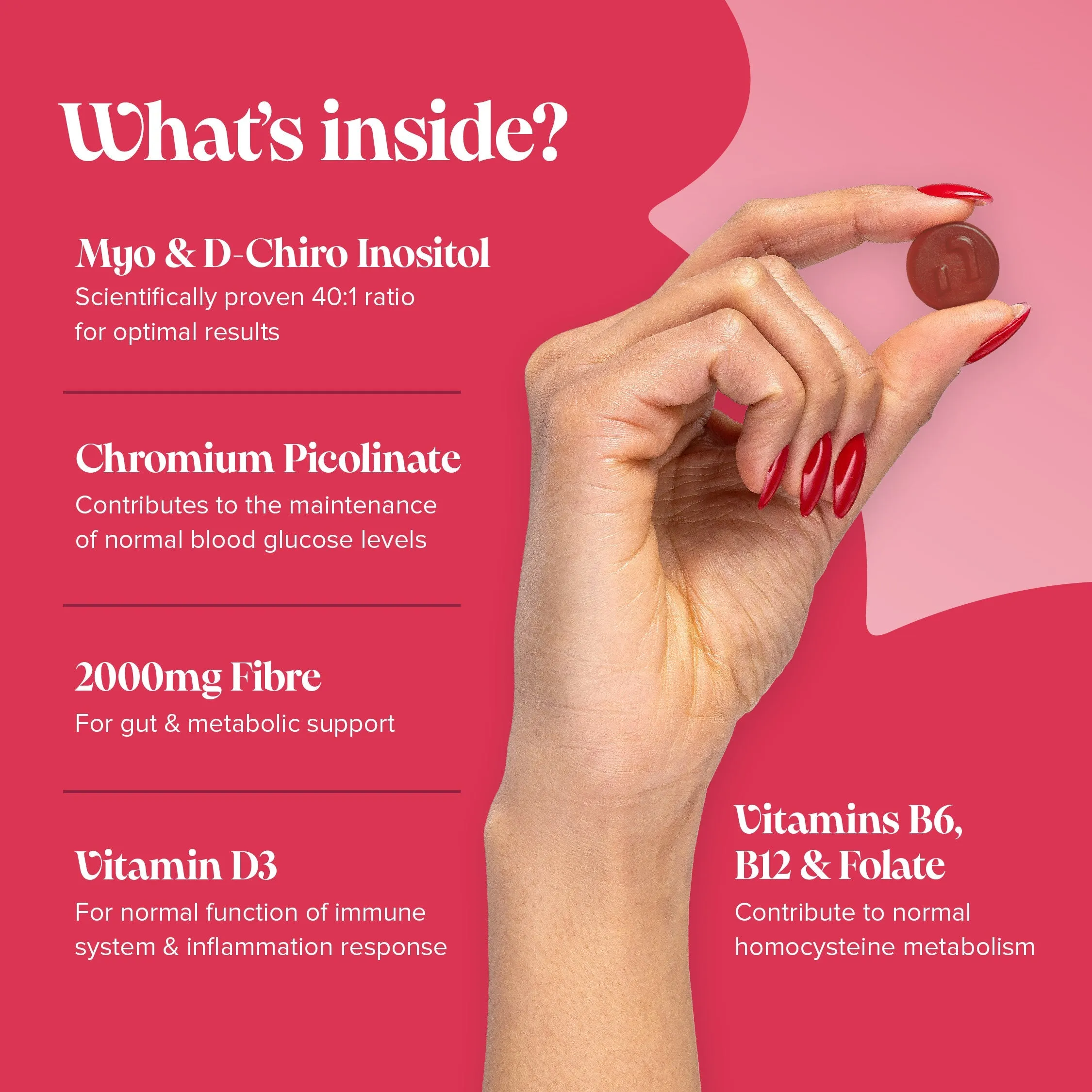 Novomins Inositol+ Gummies - 60 Pack - Image 3